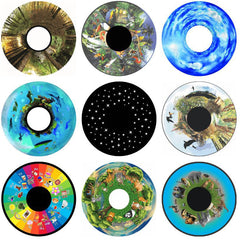 Aura and Solar Projector - 6 Inch Magnetic Picture Wheel-[OPTI] Kinetics,Autism,Chill Out Area,Matrix Group,Neuro Diversity,Sensory Projectors,Teenage Projectors,Underwater Sensory Room-Learning SPACE