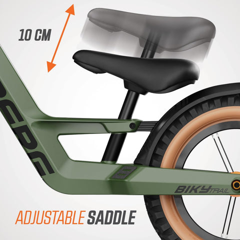 BERG Biky Trail Green With Handbrake, Learning SPACE