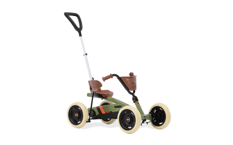 BERG Buzzy Retro Green 2-in-1 Go-Kart-Berg Toys, Early Years. Ride On's. Bikes. Trikes, Go-Karts, Ride & Scoot, Ride On's. Bikes & Trikes-24.32.02.00-Learning SPACE