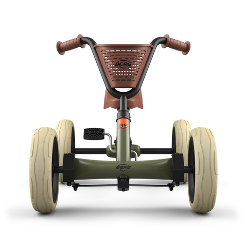 BERG Buzzy Retro Green 2-in-1 Go-Kart, Learning SPACE