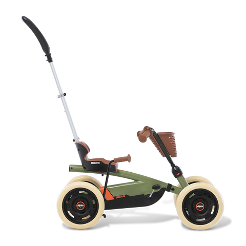 BERG Buzzy Retro Green 2-in-1 Go-Kart, Learning SPACE
