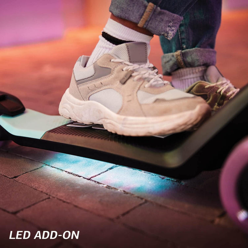 BERG Nexo Foldable Lights LED-Deck 3 Wheeled Scooter, Learning SPACE