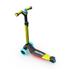 BERG Nexo Foldable Lights LED-Deck 3 Wheeled Scooter-Berg Toys,Christmas,Ride & Scoot,Ride On's. Bikes & Trikes,Scooters-Learning SPACE