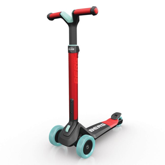 BERG Nexo – The 3-Wheeled Foldable Scooter, Red Learning SPACE