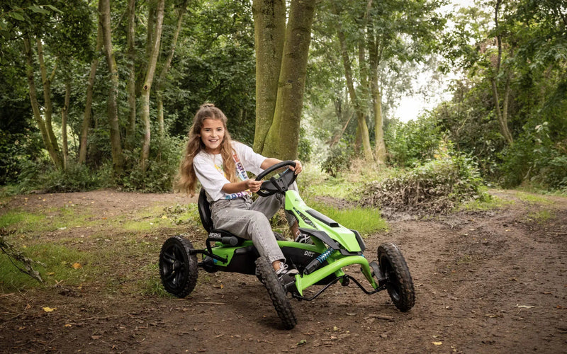 BERG Rally DRT Green Go Kart, Learning SPACE