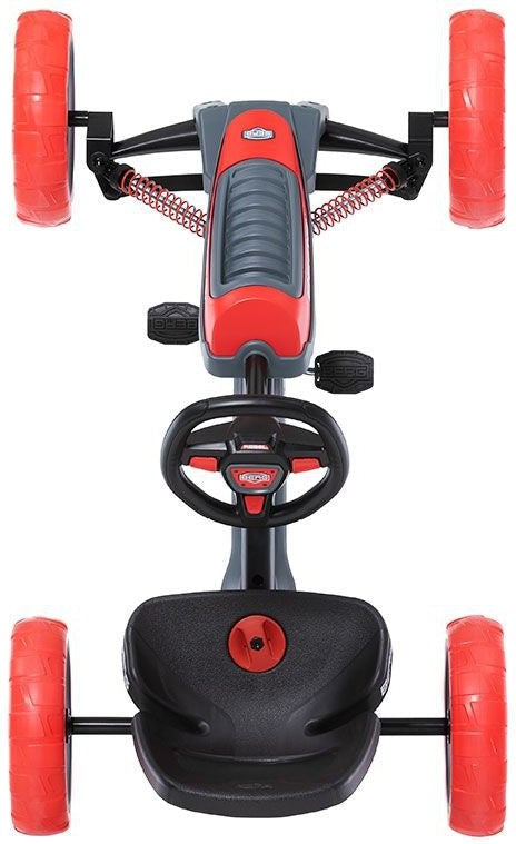 BERG Reppy Rebel Pedal Go Kart - Red, Learning SPACE