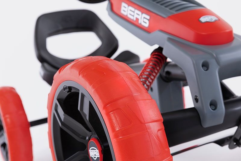 BERG Reppy Rebel Pedal Go Kart - Red, Learning SPACE