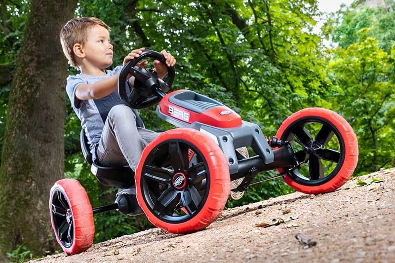 BERG Reppy Rebel Pedal Go Kart - Red, Learning SPACE