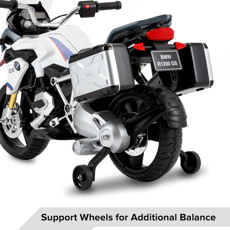 BMW R 1200 GS Adventure Motorcycle 12V Ride-On, Learning SPACE