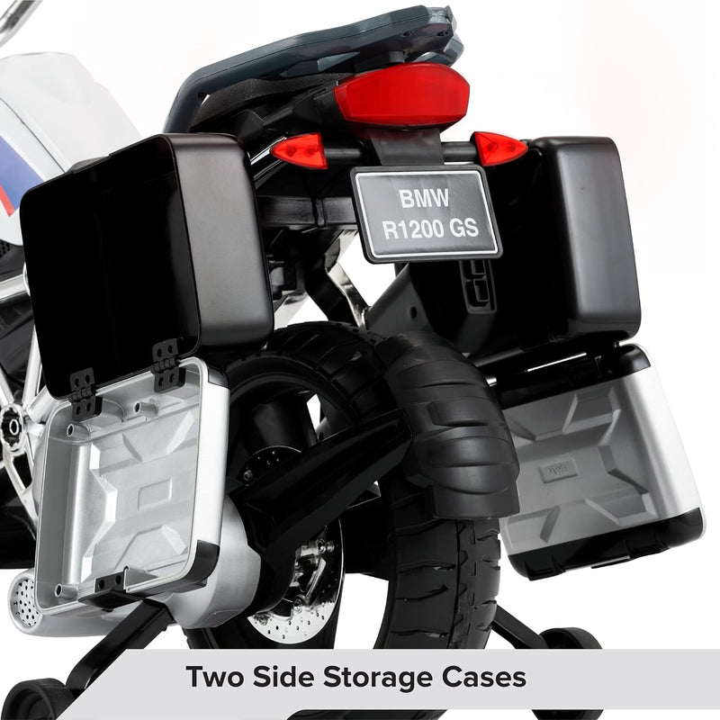 BMW R 1200 GS Adventure Motorcycle 12V Ride-On, Learning SPACE