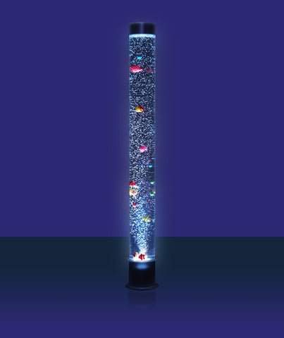 Lumina Multi-Connect 1.2m Slim Bubble Tube with Fish and Remote