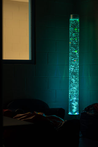 Lumina Multi-Connect 1.2m Slim Bubble Tube with Fish and Remote