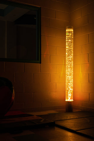 Lumina Multi-Connect 1.2m Slim Bubble Tube with Fish and Remote