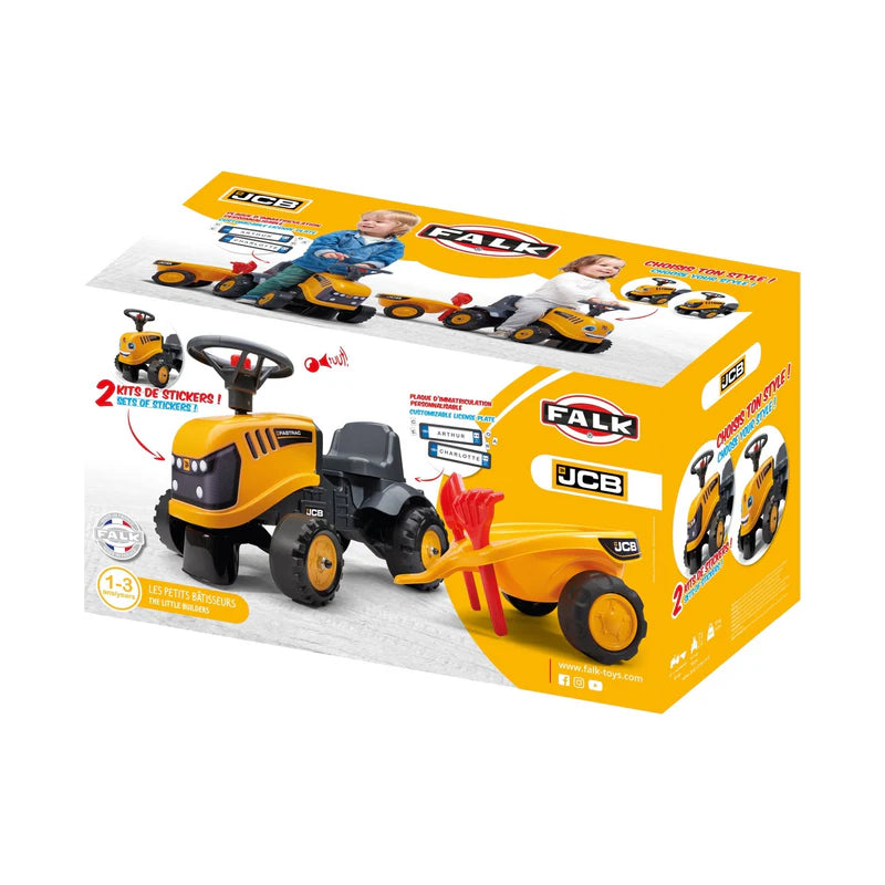 Baby Jcb Ride On Tractor With Trailer (UK Mainland Only), Learning SPACE