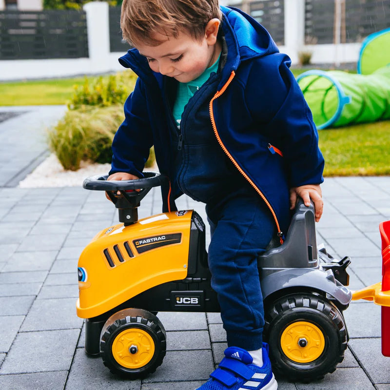 Baby Jcb Ride On Tractor With Trailer (UK Mainland Only), Learning SPACE