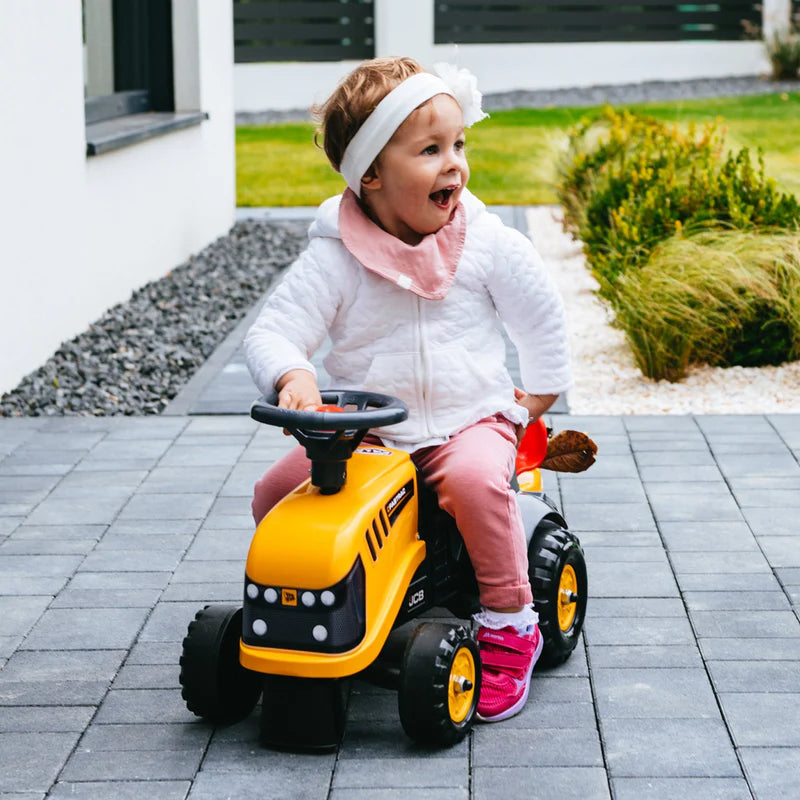 Baby Jcb Ride On Tractor With Trailer (UK Mainland Only), Learning SPACE