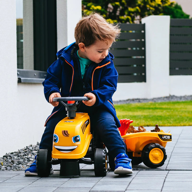 Baby Jcb Ride On Tractor With Trailer (UK Mainland Only), Learning SPACE