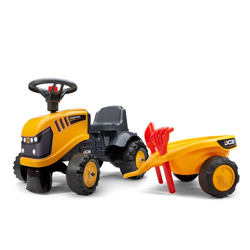 Baby Jcb Ride On Tractor With Trailer (UK Mainland Only), Learning SPACE