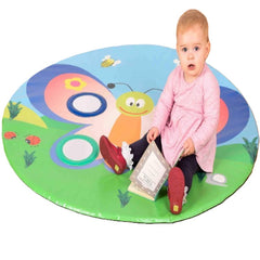 Baby Play Mat - Mirror & Butterfly Theme-AllSensory,Baby Sensory Toys,Baby Soft Play and Mirrors,Down Syndrome,Dropship,Gifts for 0-3 Months,Gifts For 3-6 Months,Mats,Mats & Rugs,Neuro Diversity,Playmat,Playmats & Baby Gyms,Sensory Flooring,Sensory Mirrors,Stock-Learning SPACE