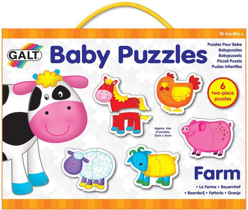 Baby Puzzles - Farm, Learning SPACE