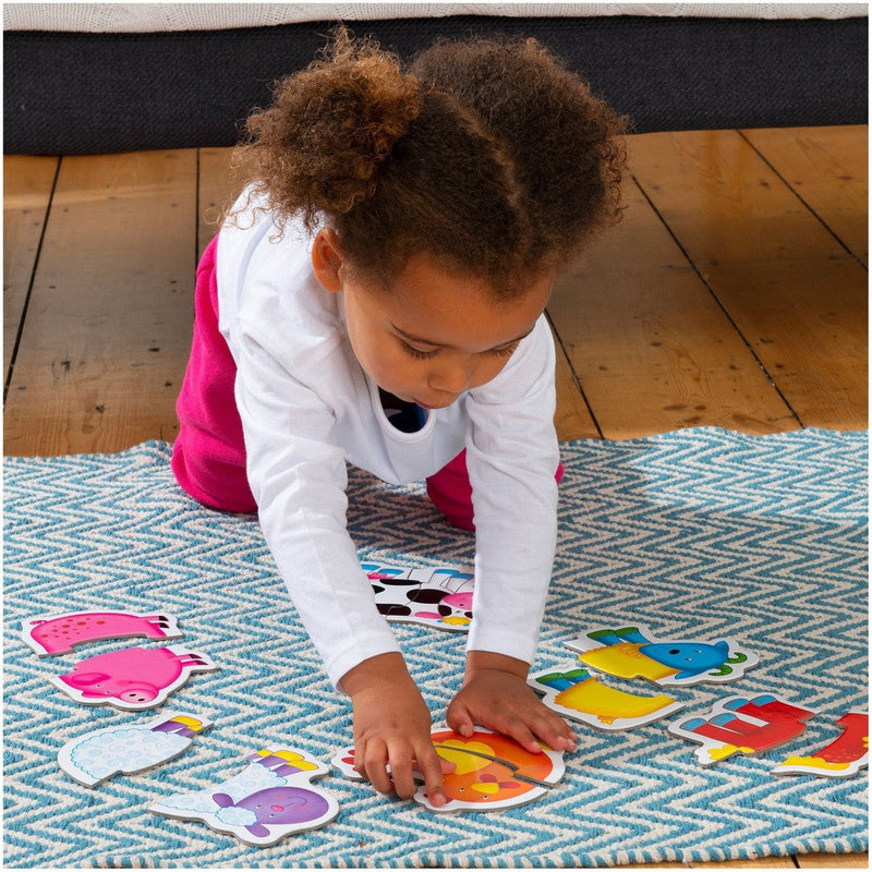 Baby Puzzles - Farm, Learning SPACE