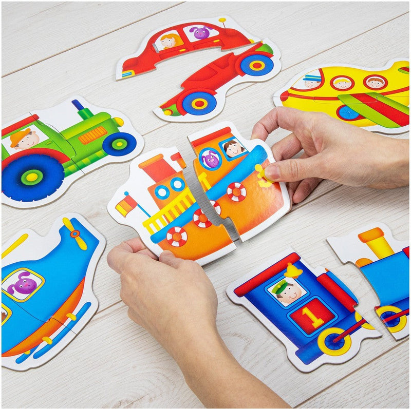 Baby Puzzles - Transport, Learning SPACE