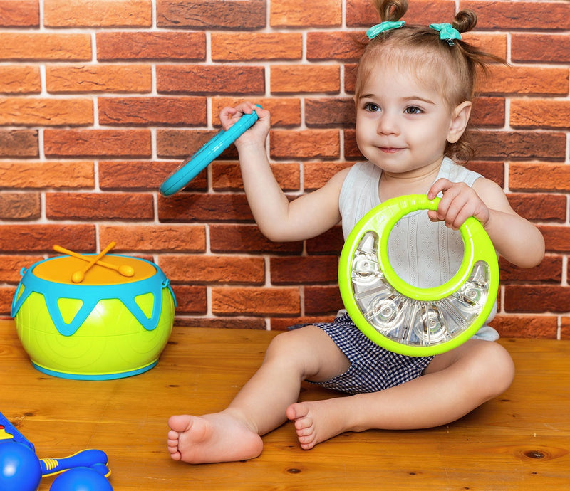 Baby Tambourine (Single) - Children's Musical Instrument, Learning SPACE