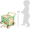 Baby Walker - Move It Green-Additional Need, Baby Walker, Gifts For 1 Year Olds, Gifts For 6-12 Months Old, Gross Motor and Balance Skills, Helps With, Small Foot Wooden Toys, Stock, Wooden Toys-Learning SPACE