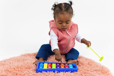 Baby Xylophone - Children's Musical Instrument-AllSensory,Baby Cause & Effect Toys,Baby Musical Toys,Baby Sensory Toys,Cerebral Palsy,Down Syndrome,Early Years Musical Toys,Gifts for 0-3 Months,Gifts For 3-6 Months,Halilit Toys,Helps With,Music,Neuro Diversity,Sensory Seeking,Sound Equipment,Stock-Learning SPACE