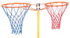 Back-To-Back Goals/ Hoops for Basketball-Active Games, Calmer Classrooms, Discontinued, Exercise, Garden Game, Helps With, Playground, Playground Equipment, Spordas-Learning SPACE