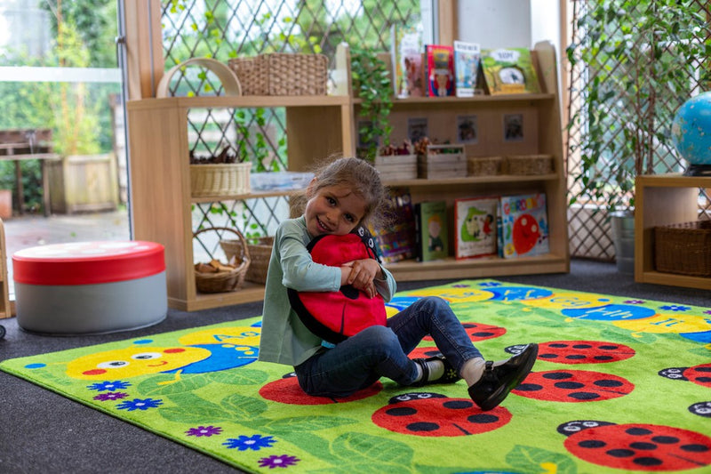 Back to Nature™ Chloe Caterpillar Numeracy & Literacy 3x2m Carpet, Learning SPACE