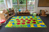 Back to Nature™ Chloe Caterpillar Numeracy & Literacy 3x2m Carpet-Educational Carpet, Kit For Kids, Mats & Rugs, Rectangular, Rugs, Wellbeing Furniture, World & Nature-Learning SPACE