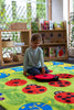 Back to Nature™ Chloe Caterpillar Numeracy & Literacy 3x2m Carpet-Educational Carpet, Kit For Kids, Mats & Rugs, Rectangular, Rugs, Wellbeing Furniture, World & Nature-Learning SPACE