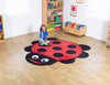 Back to Nature™ Giant Ladybird Shaped Indoor Carpet-Dropship,Kit For Kids,Mats & Rugs,Nursery,Placement Carpets,Round,Rugs,Wellbeing Furniture,World & Nature-Learning SPACE