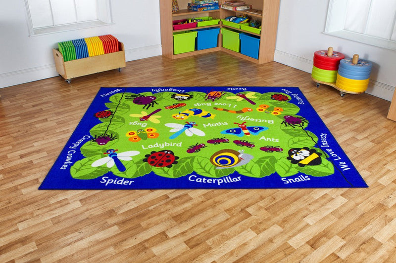 Back to Nature™ Mini Beasts 2.4x2m Carpet, Learning SPACE