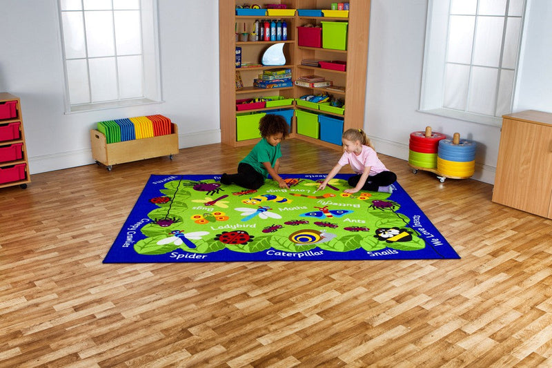 Back to Nature™ Mini Beasts 2.4x2m Carpet, Learning SPACE