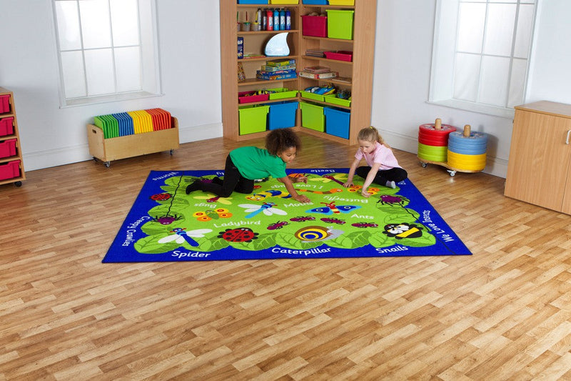 Back to Nature™ Mini Beasts 2.4x2m Carpet, Learning SPACE