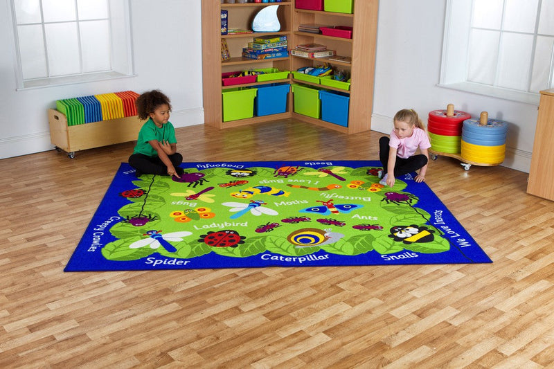 Back to Nature™ Mini Beasts 2.4x2m Carpet, Learning SPACE