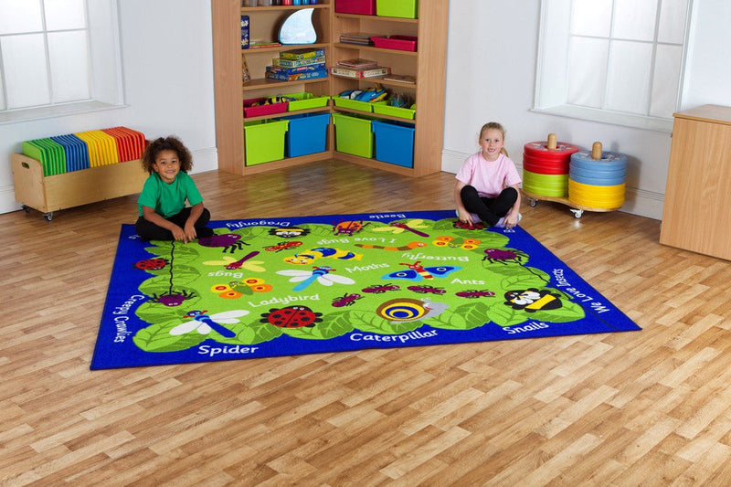 Back to Nature™ Mini Beasts 2.4x2m Carpet, Learning SPACE