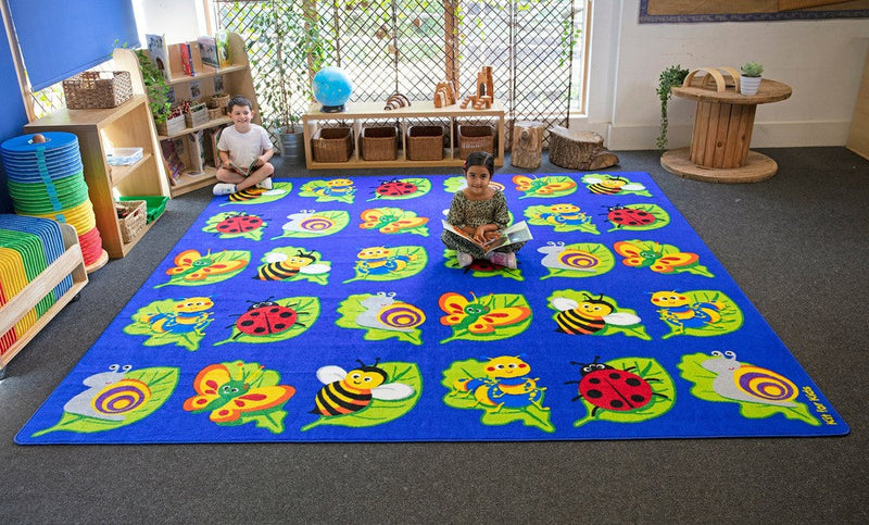Back to Nature™ Square Bug 3x3m Carpet, Learning SPACE