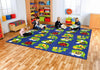 Back to Nature™ Square Bug 3x3m Carpet-Dropship,Kit For Kids,Mats & Rugs,Nature Sensory Room,Placement Carpets,Rugs,Square,Wellbeing Furniture,World & Nature-Learning SPACE