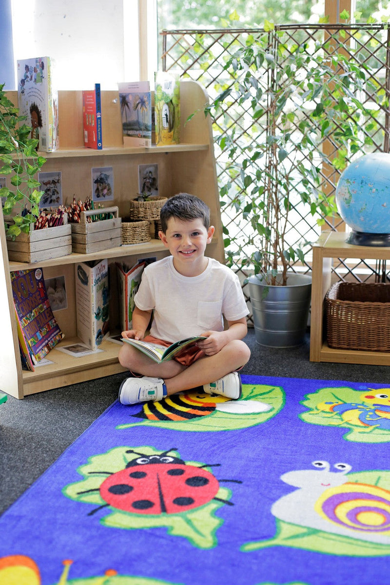 Back to Nature™ Square Bug 3x3m Carpet, Learning SPACE