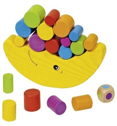 Balancing Moon Game-Additional Need,AllSensory,Baby Wooden Toys,Balancing Equipment,Dyscalculia,Games & Toys,Goki Toys,Gross Motor and Balance Skills,Helps With,Learning Difficulties,Neuro Diversity,Nurture Room,Sensory Processing Disorder,Stacking Toys & Sorting Toys,Stock,Table Top & Family Games-Learning SPACE