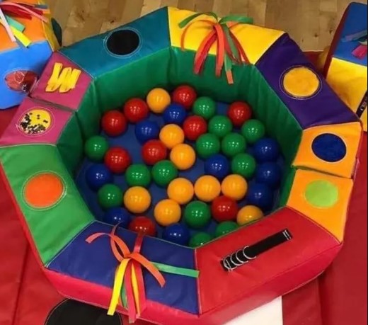 Ball Pit - Soft Sensory Ring for Baby, Learning SPACE
