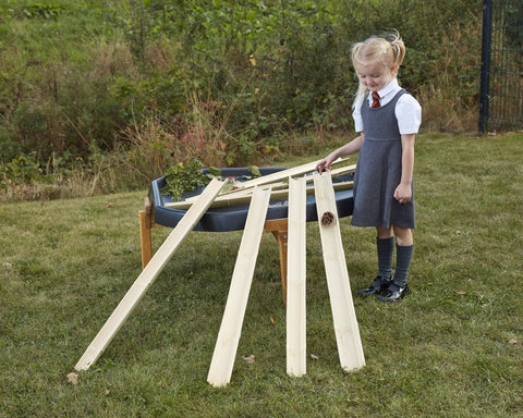 Bamboo Chutes (8Pk) 1M-Cosy Direct,Imaginative Play,Natural,Outdoor Sand & Water Play,Outdoor Sand Pits,Sand,Water & Sand Toys-Learning SPACE