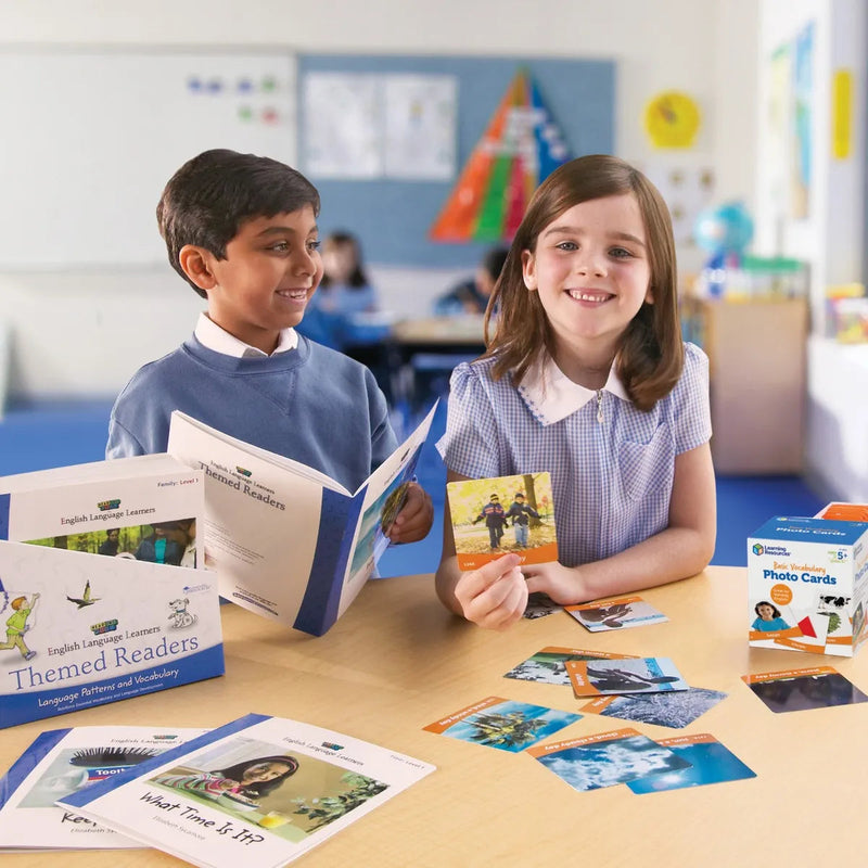 Basic Vocabulary Photo Cards - Flashcards, Learning SPACE