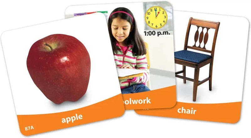 Basic Vocabulary Photo Cards - Flashcards, Learning SPACE