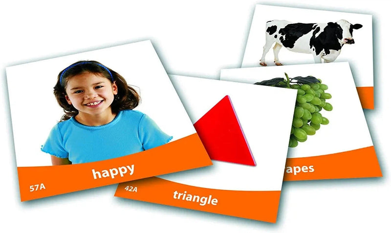 Basic Vocabulary Photo Cards - Flashcards, Learning SPACE