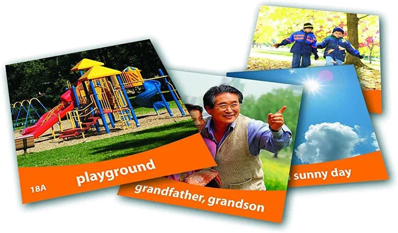 Basic Vocabulary Photo Cards - Flashcards, Learning SPACE