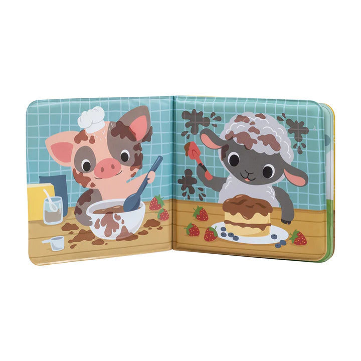 Bath Book - Messy Farm, Learning SPACE